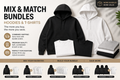 Hoodie & T-Shirt Bundle / Mix & Match Set / Unisex Apparel / Multiple Combinations / OEM & ODM Available / High Quality | Wholesale & Retail