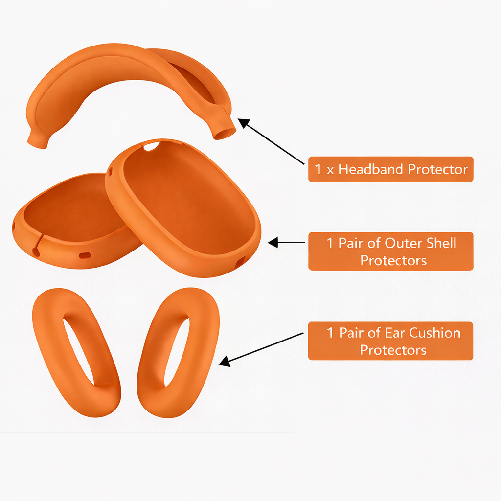 Max 2 Silicone Protective Case Set / Multi-Color / Full Coverage / 1 PC = 30 Sets / High Quality | Fast Shipping
